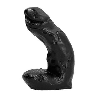 All black dildo 15cm