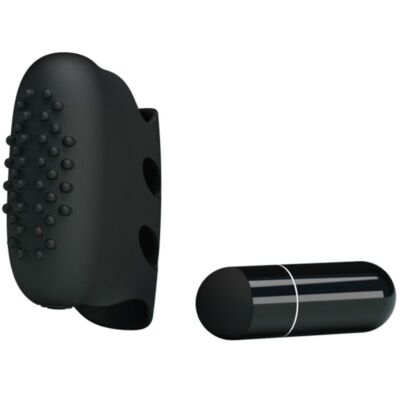 Vibrating Black Glam Thimble