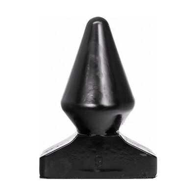All black anal plug 18,5cm