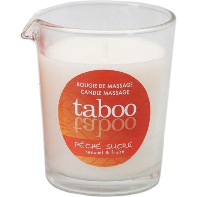 Forbidden Nectarine Massage Candle