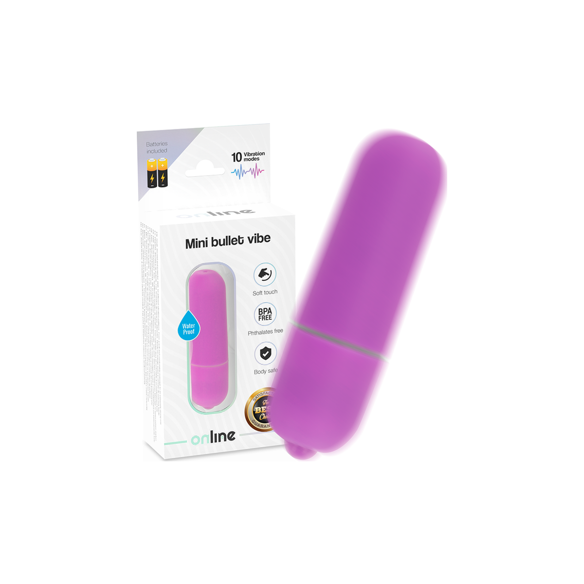 vibrator bullet charger Battery Operated Bullets – BlushVibe.com main image 0