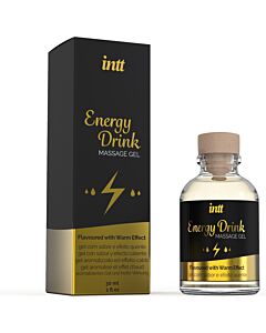Intt kissable massage gel aroma energy drink - 30ml