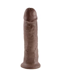 King cock 10 inch brown