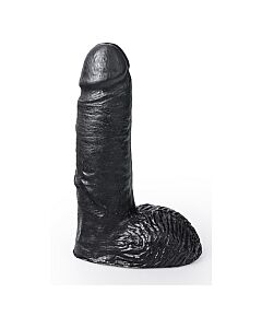 Hung system dildo black color  marcel 17 cm