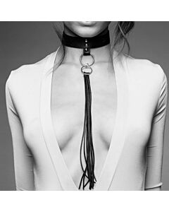 Maze - tassel choker black