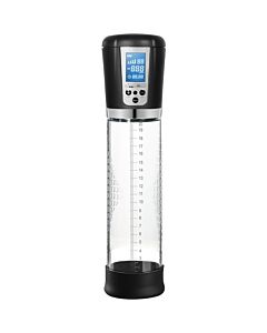 Premium rechargeable automatic lcd pump - transparent