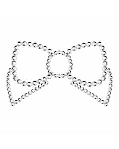 Silver Bow Nipple Covers