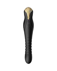 Zalo king vibrator - obsidian black