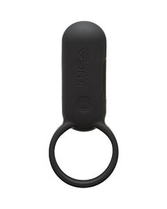 Black Smart Pleasure Vibrating Ring