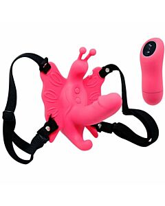 Remote Control Butterfly Strap-On: FlutterLove