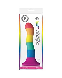 Colours pride edition 6 wave dildo