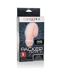 5 inch silicone packing penis - skin