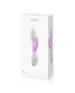 White/Pink Snow Bunny Rabbit Vibrator