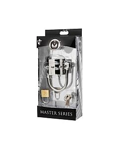 Spiked cbt ball stretcher scrotum seperator