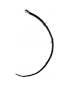 Zalo leather thorn whip
