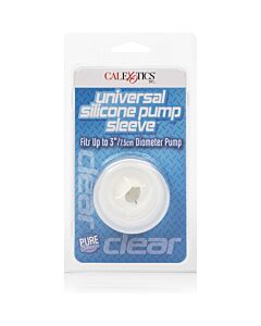 Universal silicone pump sleeve white