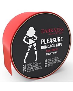 Seductive Red Bondage Ribbon