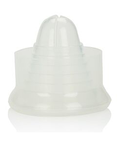 Universal silicone pump sleeve white