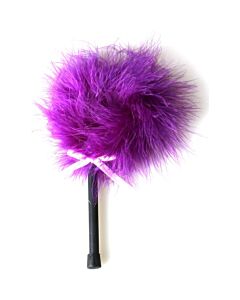 Secretplay pink purple marabou duster