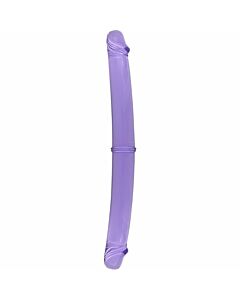 Purple Twin Penis 30cm