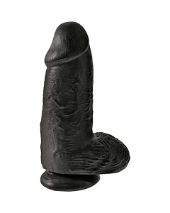 Realistic Black Chubby King Penis