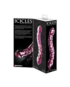 Icicles number 55 hand blown glass massager
