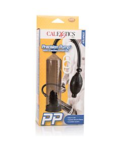 Precision pump with erection enhancer