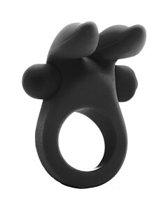 Bunny cockring - black