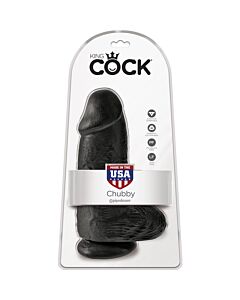 Realistic Black Chubby King Penis