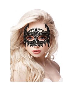 Empress black lace mask - black