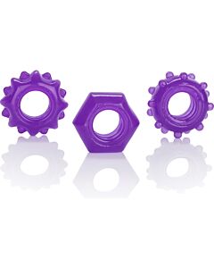 Reversible ring set purple