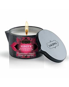 Intense Strawberry Massage Candle