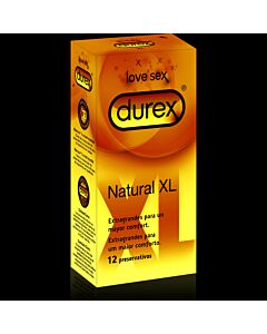 XL Natural Condoms Durex 12 pcs.