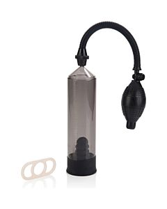 Precision pump with erection enhancer