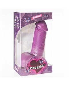 Pink room nao realistic dildo purple 16 cm