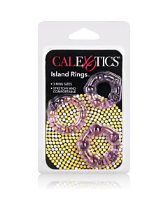 Island rings purple