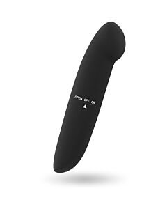 Glossy phil vibrator black
