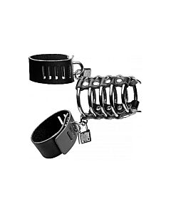 Gates of hell chastity device