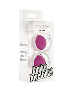 Funky love balls violet