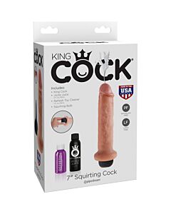 King cock 17.8 cm squirting cock