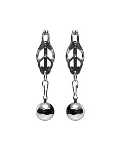 Deviant monarch weighted nipple clamps