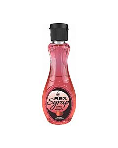 Sex syrup - strawberry massage oil - 118ml
