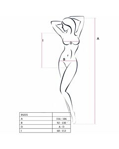 Passion Snow Bodystocking