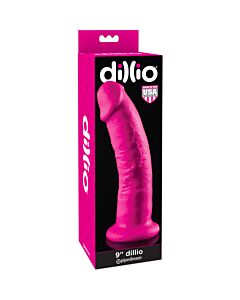 Dildo 22.9 cm dillio pink