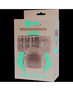 Wand attachment cock stroker