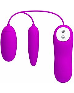 Pretty love irma double vibrating egg