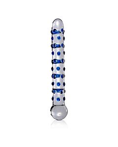 Icicles number 50 hand blown glass massager.