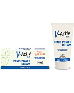 Hot v-activ men penis power cream