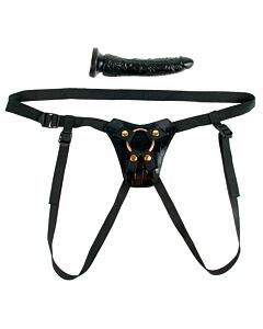 Fetish fantasy gold designer strap-on