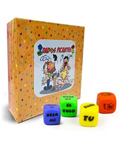 Dados picantes juego de 4 dados